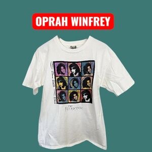 Oprah Winfrey T Shirt 90’s Vintage Andy Warhol Style HL Miller Eccentric Small